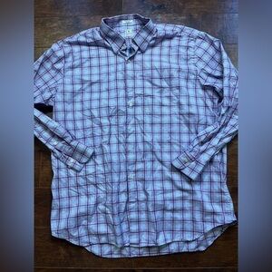 Peter Millar Men’s 100% Cotton Button down Casual Long sleeve Size XXL